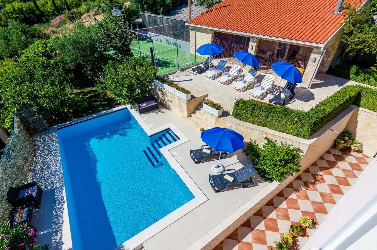 Villa Mateo With Private Pool Gruda المظهر الخارجي الصورة