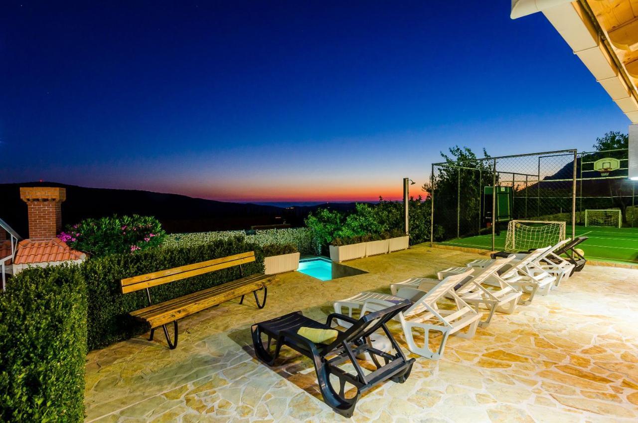Villa Mateo With Private Pool Gruda المظهر الخارجي الصورة