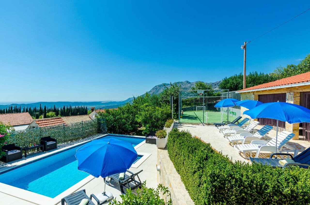 Villa Mateo With Private Pool Gruda المظهر الخارجي الصورة
